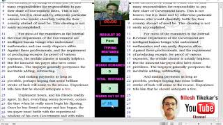 SPEED PARAGRAPH FOR GCCTBC 30  40  50 WPM EXAMINATION [upl. by Tatiana]
