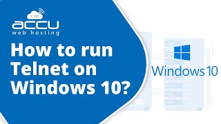 How to Enable Telnet in Windows 10 Tutorial [upl. by Orutra]