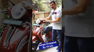 Bajaj Chetak Range Droped 10 kms evexpert bajajchetak ev [upl. by Aissac95]