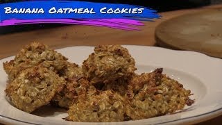 Protein Banana Oatmeal Cookies Recipe [upl. by Lydia]