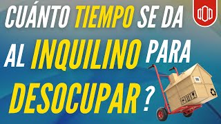 Tiempo que Tiene un Inquilino para Desocupar  Pago de Penalidad para desocupar el inmueble [upl. by Zolner]