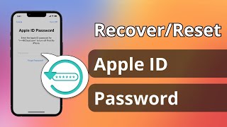 3 Ways How to RecoverReset Forgotten Apple ID Password 2024 [upl. by Eninnaej]