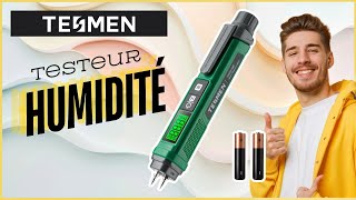 TESMEN TWM186  Le testeur dhumidité essentiel pour une maison saine et le bois de chauffage  🏠 [upl. by Stubstad]