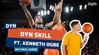 Snatch Behind The Back amp Finish  How To Dyn Skill mit Kenneth Ogbe I dynbasketball [upl. by Anelram]