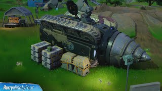 Receive Next Objective at Any Mole Team amp Plant Explosives Near Giant Drills Locations  Fortnite [upl. by Oinota]