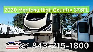 Used 2020 Keystone RV Montana High Country 375FL Fifth Wheel recreationusa [upl. by Ojibbob435]