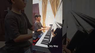 Frank Sinatra  My Way Piano Cover franksinatracover [upl. by Poppy507]