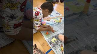 What the kids do in day care বাচ্চারা ডে কেয়ারে কি করে।। kid daycare activity [upl. by Aniuqal]