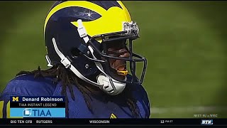 Instant Legend Denard Robinson  Michgan  Big Ten Football [upl. by Karlens848]