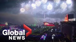 New Years 2019 North Koreas FULL celebration in Pyongyang [upl. by Stephannie75]