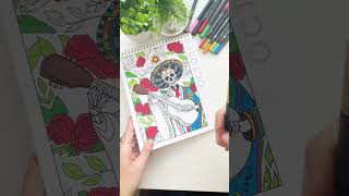 Travel the World Coloring Calendar for Adults coloringbookforadults coloringbooksforadults [upl. by Belda667]