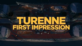 World of Warships  Turenne First Impression [upl. by Broddie]