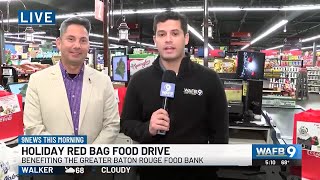 Holiday Red Bag Food Drive to benefit families in need [upl. by Virgie]