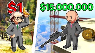 1 HITMAN VS 15000000 HITMAN In GTA 5 [upl. by Nedearb469]