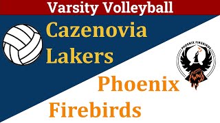 2024 Sectionals  Varsity Volleyball  Cazenovia vs Phoenix [upl. by Maighdlin]