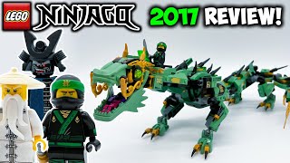 2017 Green Ninja Mech Dragon Review LEGO Ninjago Movie Set 70612 [upl. by Suzanna515]