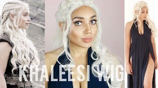 DAENERYS TARGARYEN BRAIDS  Kryssma Platinum Blonde Wig [upl. by Sremmus]