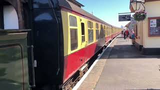 Watchet Somerset Steam Train [upl. by Euqram]