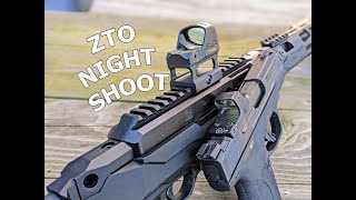 ZeroTech Optics THRIVE Red Dots  NIGHT SHOOT [upl. by Turner99]