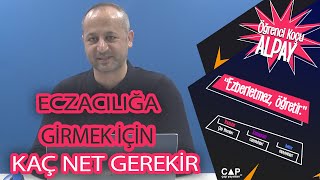 Eczacılık İçin Kaç Net Yapmak Gerek [upl. by Lakin639]