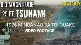 MAGNITUDE 8 NA LINDOL SA MINDANAO NA MAY 29 FEET TSUNAMI NOONG 1976 [upl. by Bast]