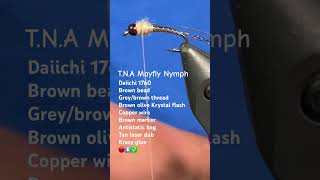 TNA Mayfly Nymph Fly Pattern Fly Tying Tutorial [upl. by Bible629]