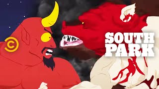 ManBearPig vs Satan  South Park [upl. by Malorie]