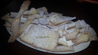 Ricetta BugieChiacchiereFrappe per Carnevale cotte al forno [upl. by Ioves867]