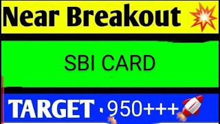 SBI CARD SHARE LATEST NEWS TODAYSBI CARD SHARE TARGETSBI CARD SHARE ANALYSISSBI CARD SHARE NEWS [upl. by Leonsis]