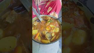 কচুর মুখি দিয়ে ইলিশ মাছ Kochur Mukhi Diye Ilish Mach Recipe  shorts bengalirecipe ytshorts [upl. by Melly]