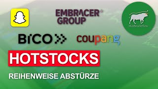 Wie geht es bei Bico Coupang Snap und Embracer nach dem Absturz weiter  HotStockFlow [upl. by Kassia]