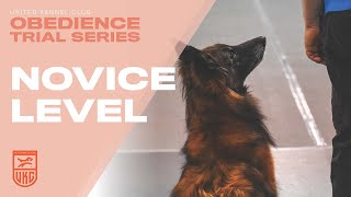 UKC Obedience Train Your Dog for the Novice Level  United Kennel Club [upl. by Gee953]