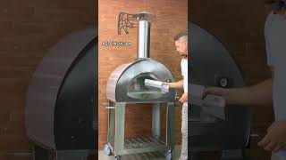 Forno a Lenha para Pizza  Aço Inox 304  Piso refratário [upl. by Eesdnyl285]