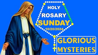 Holy Rosary Today 10202024 Glorious Mysteries of the Catholic Rosary —Holy Rosary 247 [upl. by Ebocaj989]