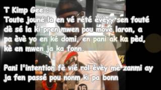 T kimp Gee ft warped  On Trip  Lyrics [upl. by Boaten726]