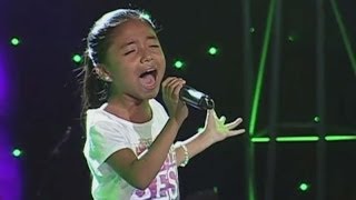 Valeria canta Yo soy una mujer  La Voz Kids Perú  Audiciones a ciegas  Temporada 1 [upl. by Urina672]