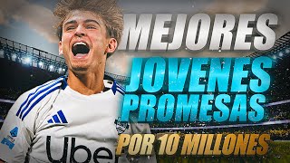 LAS MEJORES JÓVENES PROMESAS PARA COMPRAR EN MODO CARRERA FC 25 Y SUBIRLES POR ENCIMA DE 90 DE MEDIA [upl. by Ahsinak]