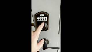 Review Veise Fingerprint Door Lock with 2 Lever Handles  Keyless Entry Door Lock with Handle Elect [upl. by Ika218]