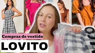 COMPRINHAS DE ROUPAS BARATAS NA SHOPEE  Comprei VESTIDOS na LOVITO [upl. by Annairdna]