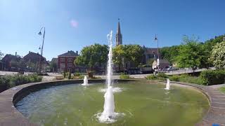 Eupen Ville Verte Grüne Stadt Green town 4K [upl. by Petras]