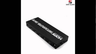 HDMI Switch Splitter 2x4 Support 1080P 3D [upl. by Medin575]