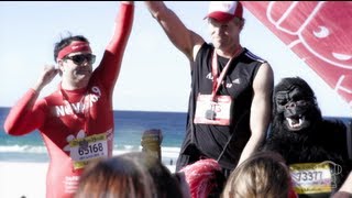 The Bondi Vet Chris Brown completes the City 2 Surf [upl. by Berkley]