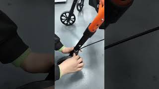 OasisSpace Rollator Walker Tutorial How to Fix Your Brake [upl. by Socha]