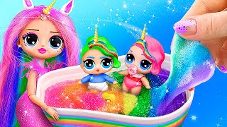 Rainbow Unicorn World 30 Ideas for Dolls [upl. by Graybill]