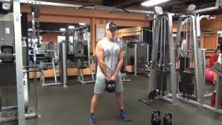 Finisher Workout KB Swings and Goblet Squat Ladder [upl. by Allertse210]