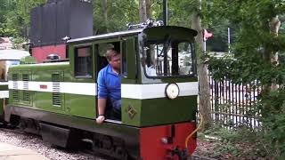 Ruislip Lido Railway  Token Working [upl. by Enirahtak748]