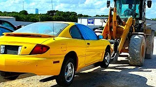 2004 Copart Flood Pontiac Sunfire Locked Engine Will it run [upl. by Nazarius]