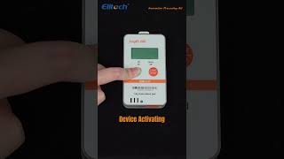 How to use the data logger LogEt 260 to record the temperature Just follow us elitech datalogger [upl. by Ainola]