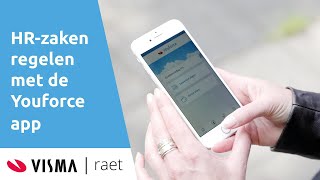 Visma  Raet  HRzaken regelen met de Youforce app [upl. by Retsevel]