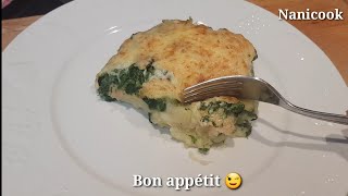 Gratin Pomme de terre saumon épinards🥔🐟🥬👍 [upl. by O'Neil]